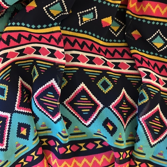 Rosebud Tribal Summer Dress | SIZE S - Picture 4 of 4